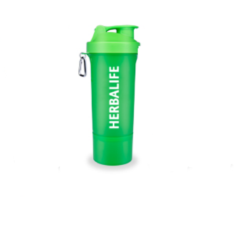 Shaker 2 en 1 Vert fluo 500ml
